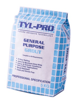 TYL-PRO General Purpose Grout – Super White – 5kg