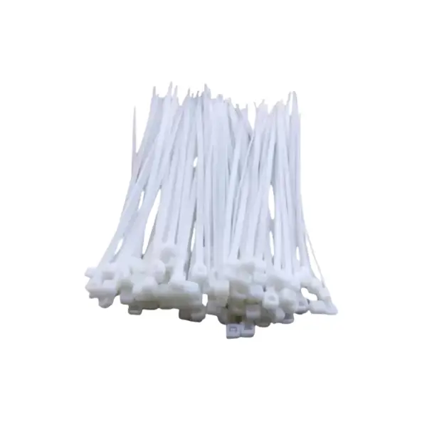 White Cable Ties 3.6mm X 200mm Packet