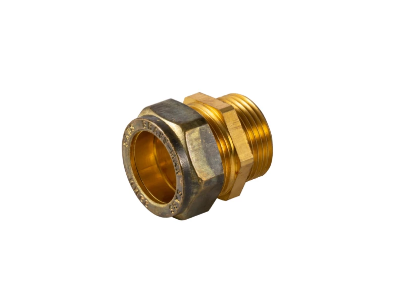COMPRESSION STRAIGHT MALE COUPLER