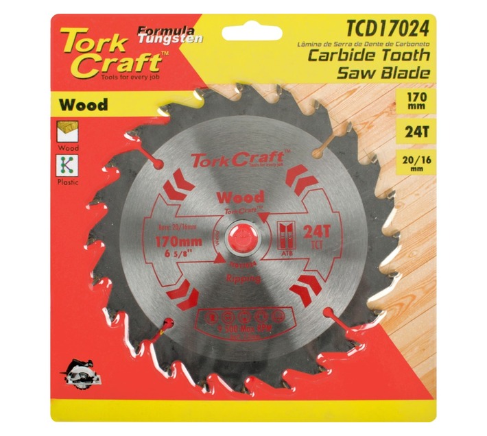Tork Craft 24T Circular Saw Blade