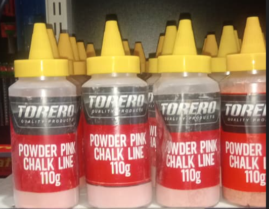 Powder Pink Chalk Line