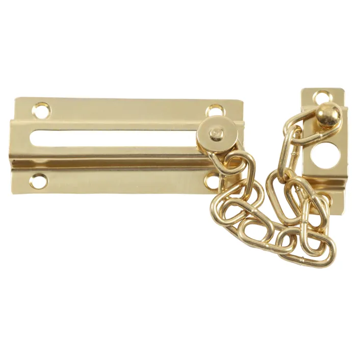 Legend Brass Plated Door Chain Lock