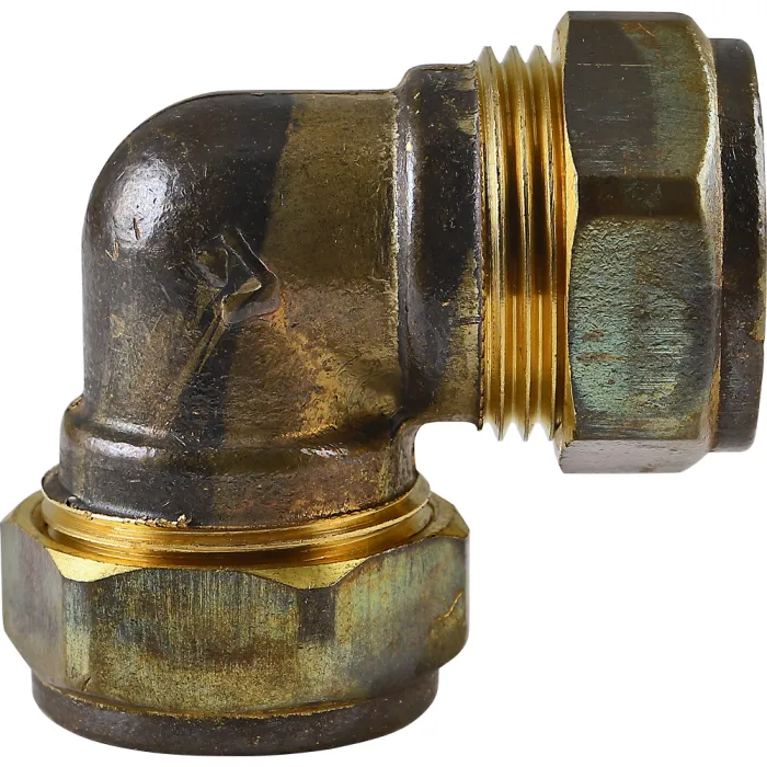 Brass Compression 90° Elbow