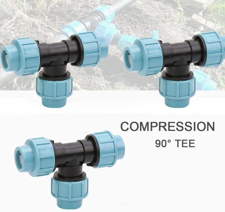 HDPE Compression T shape fitting