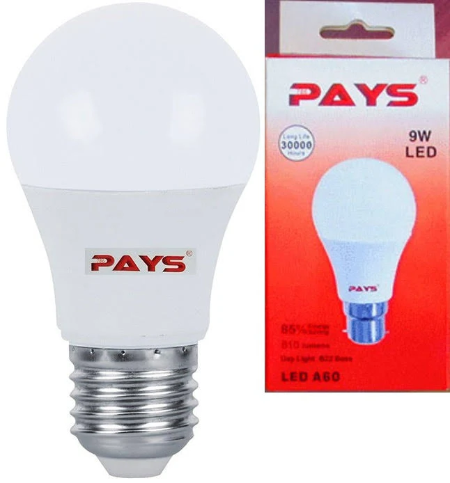 Pays 9W LED Bulb Light